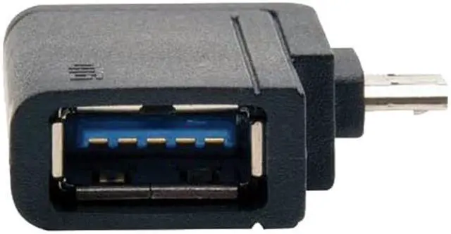 Alt view image 2 of 7 - Tripp Lite U053-000-OTG 2-in-1 OTG Adapter USB 3.0 Micro B & USB 2.0 Micro B to USB A