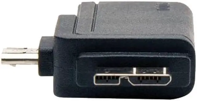Alt view image 3 of 7 - Tripp Lite U053-000-OTG 2-in-1 OTG Adapter USB 3.0 Micro B & USB 2.0 Micro B to USB A