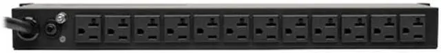 Alt view image 3 of 5 - TRIPP LITE PDUMH20-ISO 15' 14 Outlets 3840 Joules 1.92kW Single-Phase Metered PDU + Isobar Surge Suppression