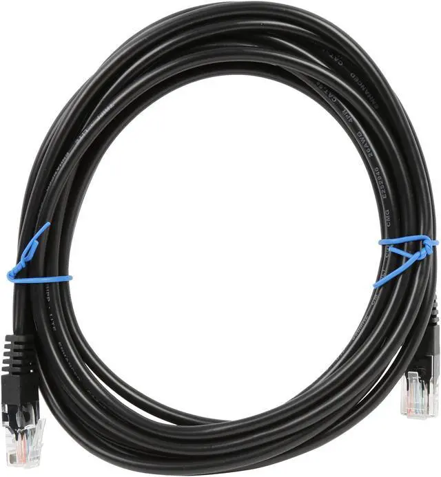 Alt view image 2 of 3 - TRIPP LITE N002-012-BK 12 ft. Cat 5/5E Black Cat5e 350MHz Molded Patch Cable (RJ45 M/M) - Black
