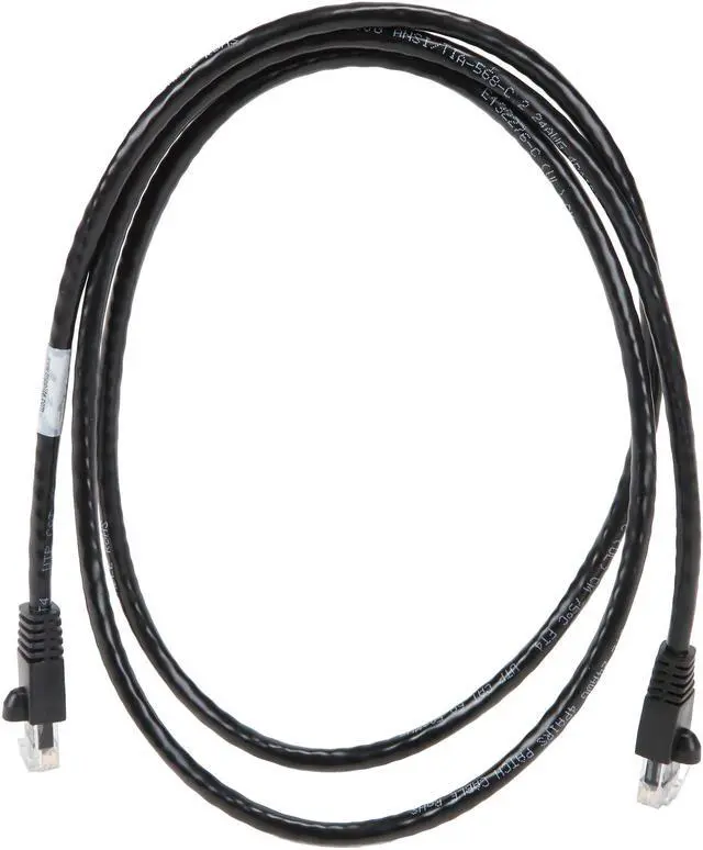 Alt view image 2 of 3 - TRIPP LITE N261-005-BK 5 ft. Cat 6A Black Augmented Cat6 (Cat6a) Snagless 10G Certified Patch Cable, (RJ45 M/M) - Black