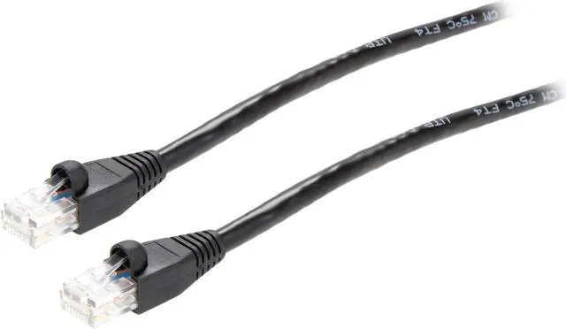 Main image of TRIPP LITE N261-007-BK 7 ft. Cat 6A Black Augmented Cat6 (Cat6a) Snagless 10G Certified Patch Cable, (RJ45 M/M) - Black