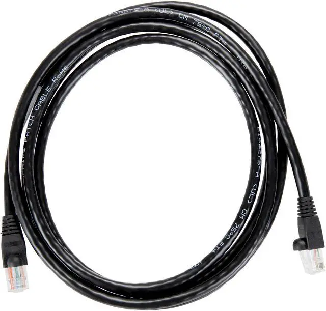 Alt view image 2 of 3 - TRIPP LITE N261-007-BK 7 ft. Cat 6A Black Augmented Cat6 (Cat6a) Snagless 10G Certified Patch Cable, (RJ45 M/M) - Black