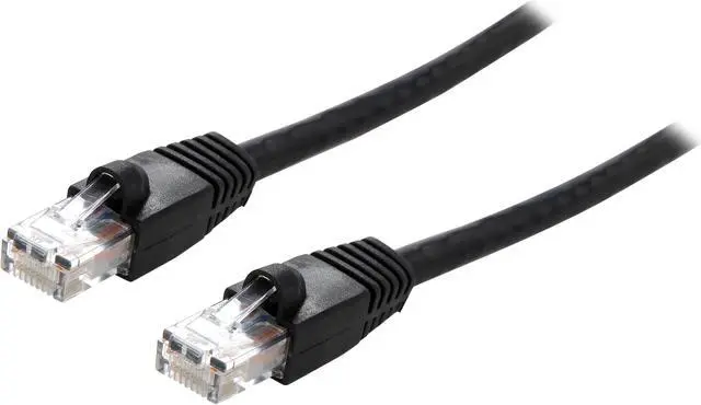 Main image of TRIPP LITE N261-010-BK 10 ft. Cat 6A Black Augmented Cat6 (Cat6a) Snagless 10G Certified Patch Cable, (RJ45 M/M) - Black