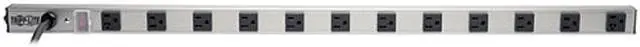 Main image of TRIPP LITE PS361220 12 Outlets Power Strip 120V Input Voltage 1800 W Maximum Power 15 ft. Cord Length