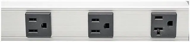 Alt view image 2 of 5 - TRIPP LITE PS361220 12 Outlets Power Strip 120V Input Voltage 1800 W Maximum Power 15 ft. Cord Length