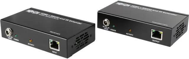 Main image of HDBaseT HDMI Over Cat5e/6/6a Extender Kit with Serial and IR Control, 4Kx2K UHD/1080p @ 60Hz