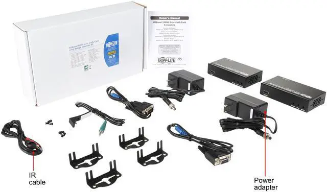 Alt view image 7 of 6 - HDBaseT HDMI Over Cat5e/6/6a Extender Kit with Serial and IR Control, 4Kx2K UHD/1080p @ 60Hz
