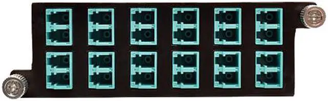 Alt view image 2 of 4 - Tripp Lite N484-1M24-LC12 100Gb/120Gb to10Gb Breakout Cassette, 24-Fiber MTP/MPO to ( x12 ) LC Duplex Female to Female