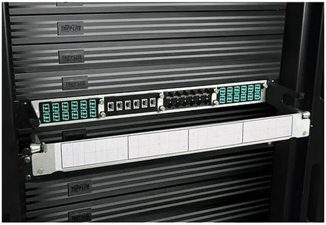 Alt view image 4 of 4 - Tripp Lite N484-1M24-LC12 100Gb/120Gb to10Gb Breakout Cassette, 24-Fiber MTP/MPO to ( x12 ) LC Duplex Female to Female