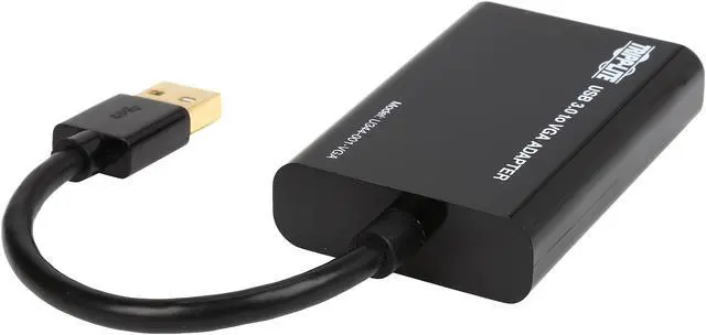 Alt view image 3 of 4 - Tripp Lite U344-001-VGA USB 3.0 SuperSpeed to VGA Adapter, 512MB SDRAM - 2048x1152,1080p