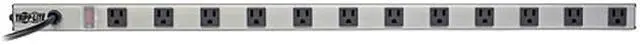 Main image of TRIPP LITE PS3612RA 12 Outlets Power Strip 120V AC Input Voltage 15 ft. Cord Length