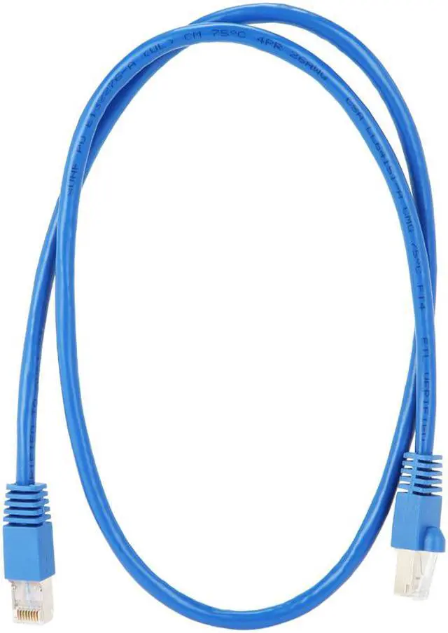 Alt view image 2 of 3 - TRIPP LITE N262-003-BL 3 ft. Cat 6A Blue Shielded Augmented Cat6 (Cat6a) Shielded (STP) Snagless 10G Certified Patch Cable, (RJ45 M/M)