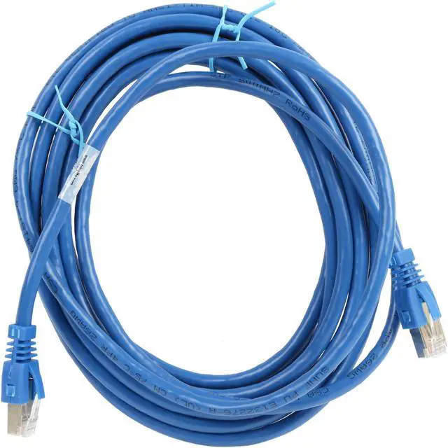 Alt view image 2 of 3 - TRIPP LITE N262-014-BL 14 ft. Cat 6A Blue Shielded Augmented Cat6 (Cat6a) Shielded (STP) Snagless 10G Certified Patch Cable, (RJ45 M/M)