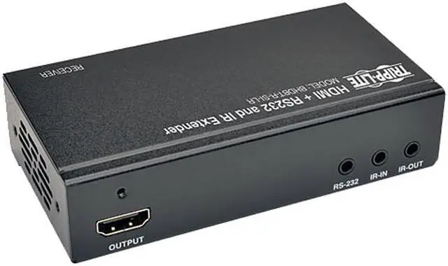 Main image of Tripp Lite BHDBT-R-SI-LR HDBaseT HDMI over Cat5e/6/6a Extender Receiver, Serial and IR, 4K x 2K UHD/1080p, Up to 328 ft.