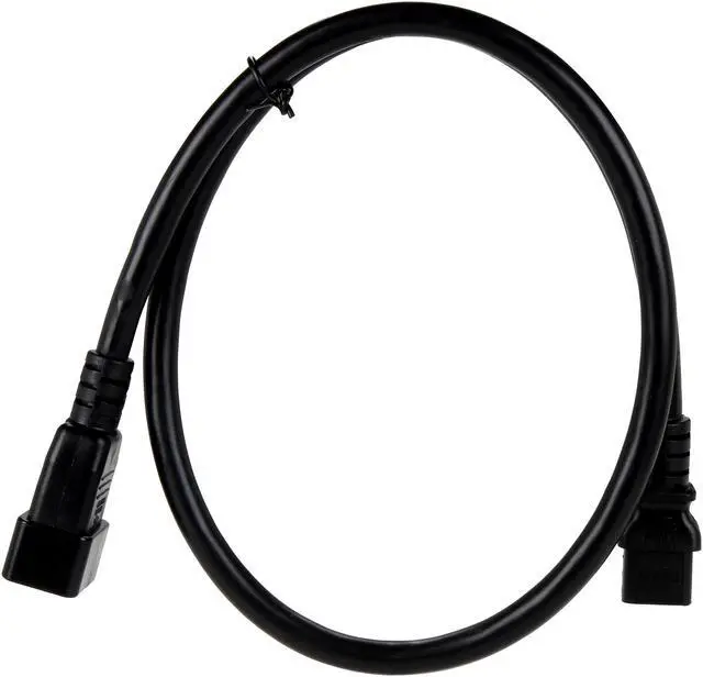 Alt view image 2 of 3 - Tripp Lite Model P032-003 3.28 ft. Heavy-Duty Power Cord for PDU, 15A, 12 AWG (IEC-320-C13 to IEC-320-C20)