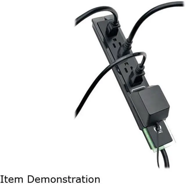 Alt view image 6 of 6 - TRIPP LITE TLP606SSTELB 6 Feet 6 Outlets 1440 Joules Surge Protector