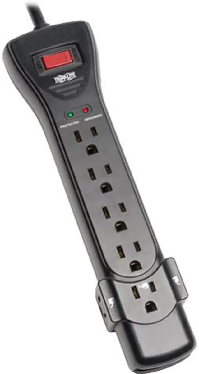 Main image of TRIPP LITE SUPER725B 25 Feet 7 Outlets 2160 Joules Surge Protector