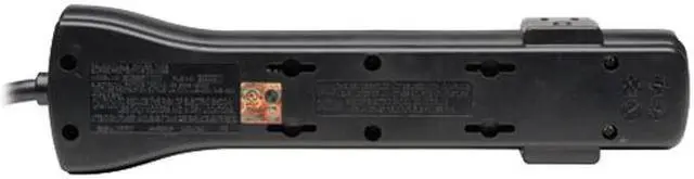 Alt view image 3 of 4 - TRIPP LITE SUPER725B 25 Feet 7 Outlets 2160 Joules Surge Protector