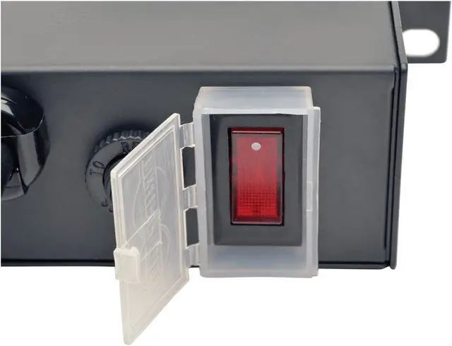 Alt view image 3 of 4 - TRIPP LITE PS1916D1U 16 Outlets Power Strip 100V AC; 110V AC; 115V AC; 120V AC; 127V AC Input Voltage 15 ft. Cord Length