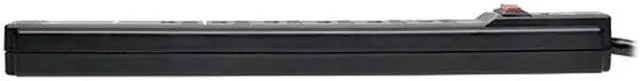 Alt view image 5 of 7 - Tripp Lite TLP606USB Protect It! 6- Outlet Surge Protector, 6-ft. Cord, 990 Joules, 2 USB Charging Ports (2.1A), Black Housing