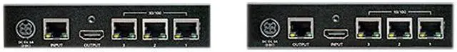Alt view image 2 of 5 - Tripp Lite BHDBT-K-E3SI-ER HDBaseT HDMI over Cat5e/6/6a Extender Kit with Ethernet, Serial and IR Control, 1080p, Up to 500 ft.