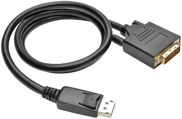 Alt view image 2 of 3 - Tripp Lite P581-003-VGA-V2 3 ft. Black Connector A: DISPLAYPORT (MALE)
Connector B: HD15 (MALE) DisplayPort 1.2 to VGA Active Adapter Cable, DP with Latches to HD15 (M/M), 1920x1200/1080p Male to Male