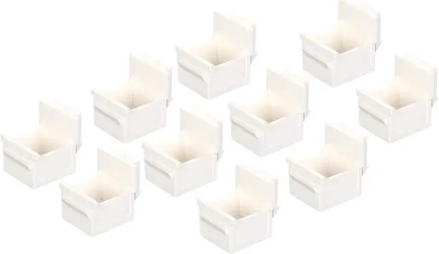 Main image of Tripp Lite N040-010-WH Snap In Blank Keystone Jack Insert 10 Pack White
