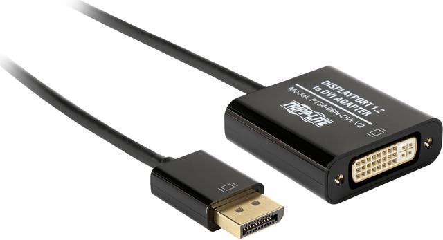Main image of Tripp Lite DisplayPort to DVI Active Cable Adapter, DP 1.2, Converter for DP to DVI (M/F), 1920 x 1200/1080p, 6 in. (P134-06N-DVI-V2)