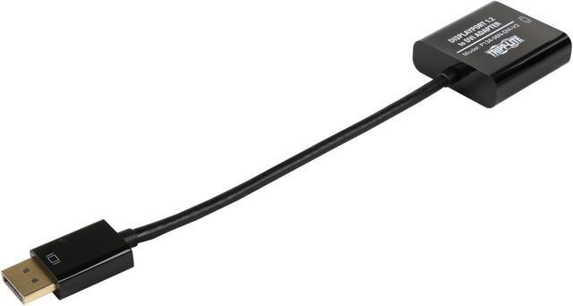 Alt view image 2 of 3 - Tripp Lite DisplayPort to DVI Active Cable Adapter, DP 1.2, Converter for DP to DVI (M/F), 1920 x 1200/1080p, 6 in. (P134-06N-DVI-V2)