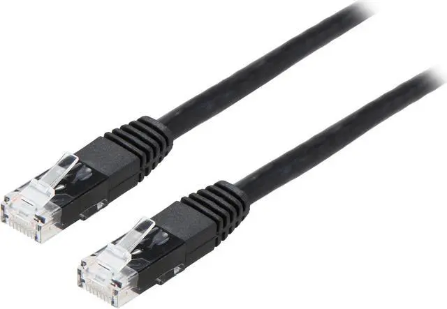 Main image of Tripp Lite Cat6 Gigabit Molded Patch Cable, 10 ft. RJ45 (M/M), 550MHz 24 AWG Black 10' (N200-010-BK)