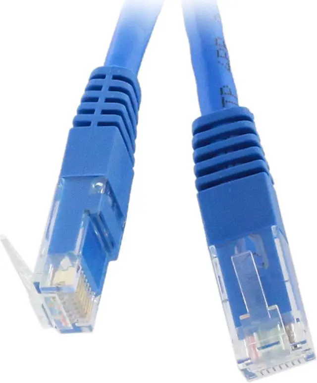 Main image of Tripp Lite Cat6 Gigabit Molded Patch Cable, 15 ft. RJ45 (M/M), 550MHz 24 AWG Blue 15' (N200-015-BL)