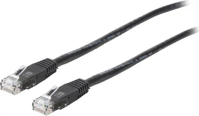 Main image of Tripp Lite Cat6 Gigabit Molded Patch Cable, 6 ft. RJ45 (M/M), 550MHz 24 AWG Black 6' (N200-006-BK)