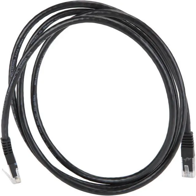 Alt view image 2 of 3 - Tripp Lite Cat6 Gigabit Molded Patch Cable, 6 ft. RJ45 (M/M), 550MHz 24 AWG Black 6' (N200-006-BK)