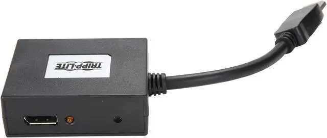 Alt view image 4 of 5 - Tripp Lite B156-002-V2 2-Port DisplayPort 1.2 Multi-Stream Transport (MST) Hub, 3840 x 2160 (4K x 2K) UHD