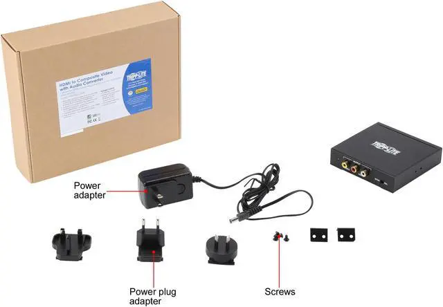 Alt view image 7 of 6 - Tripp Lite P130-000-COMP HDMI to Composite Video with Audio Converter (F/3xF)