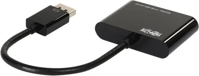Alt view image 3 of 5 - Tripp Lite P136-06N-HV-V2 DisplayPort to HDMI VGA Adapter Converter 4Kx2K DP to HDMI VGA