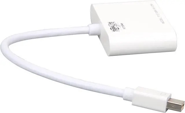 Alt view image 3 of 6 - Tripp Lite P137-06N-HV-V2W Mini Displayport to HDMI VGA 4K Adapter Cable MDP to HDMI VGA