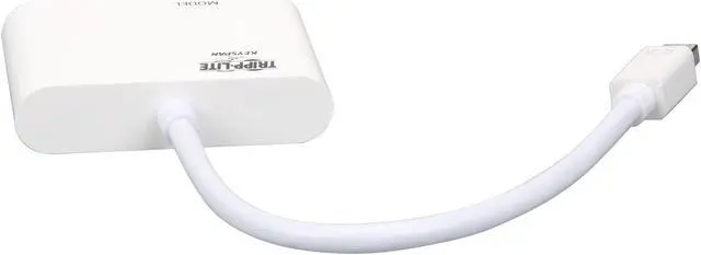 Alt view image 4 of 6 - Tripp Lite P137-06N-HV-V2W Mini Displayport to HDMI VGA 4K Adapter Cable MDP to HDMI VGA