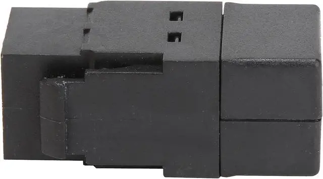 Alt view image 3 of 7 - Tripp Lite USB 3.0 Keystone Panel Mount Coupler (F/F) All in One Black (U325-000-KP-BK)