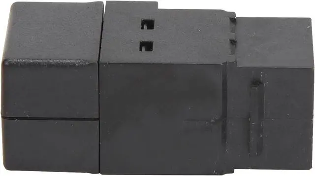 Alt view image 5 of 7 - Tripp Lite USB 3.0 Keystone Panel Mount Coupler (F/F) All in One Black (U325-000-KP-BK)
