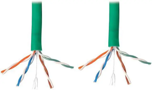 Alt view image 2 of 3 - TRIPP LITE N224-01K-GN 1000 ft. Cat 6 Green Gigabit Bulk Solid-Core Plenum-Rated PVC Cable