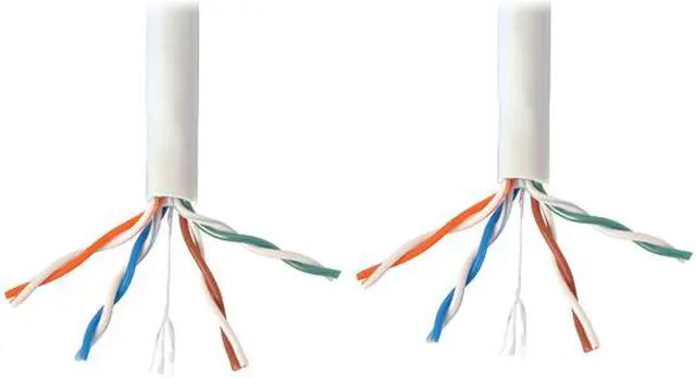 Alt view image 2 of 3 - Tripp Lite Cat6 Gigabit Bulk Solid-Core Plenum-Rated CMP Cable, White, 1000 ft. (N224-01K-WH)