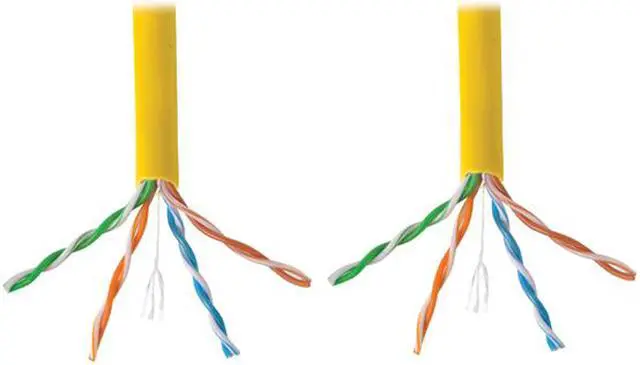 Alt view image 2 of 3 - TRIPP LITE N222-01K-YW 1000 ft. Cat 6 Yellow Gigabit Bulk Solid-Core PVC Cable