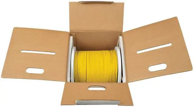 Alt view image 3 of 3 - TRIPP LITE N222-01K-YW 1000 ft. Cat 6 Yellow Gigabit Bulk Solid-Core PVC Cable