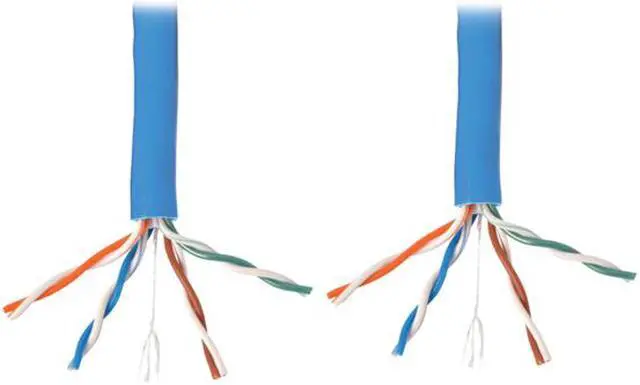 Alt view image 2 of 2 - TRIPP LITE N224-01K-BL 1000 ft. Cat 6 Blue Gigabit Bulk Solid-Core Plenum-Rated PVC Cable