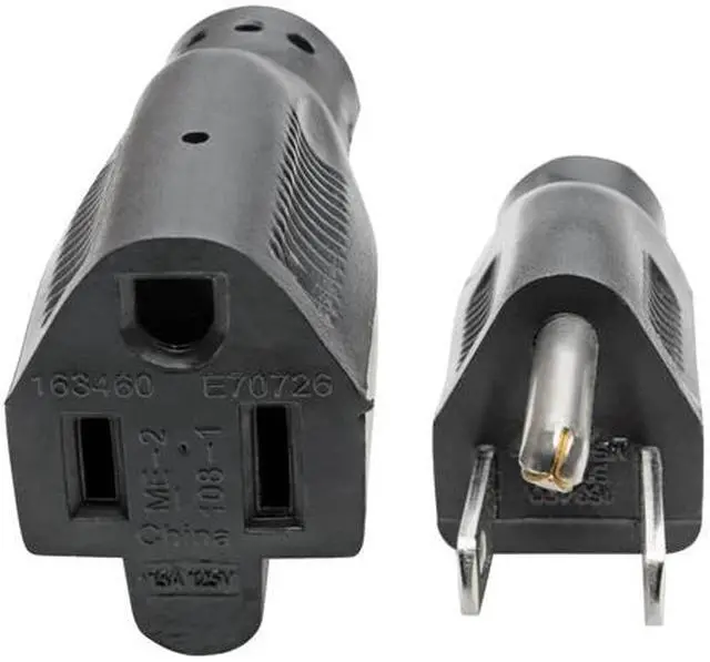 Alt view image 3 of 7 - Tripp Lite Heavy-Duty Power Extension Cord, 15A, 14 AWG (NEMA 5-15P to NEMA 5-15R), 15 ft. (P024-015)