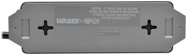 Alt view image 7 of 7 - Tripp Lite Waber 3-Outlet Industrial Power Strip, 9 Feet Cord, NEMA 5-15P Plug, Metal, Switch Guard (3SP9)