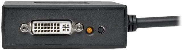 Alt view image 2 of 6 - Tripp Lite B156-002-DVI-V2 2-Port DisplayPort 1.2 to DVI Multi-Stream Transport (MST) Hub, 1920 x 1080 (1080p)