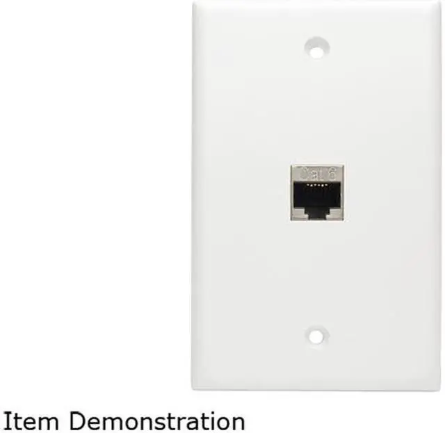 Alt view image 4 of 4 - Tripp Lite N235-001-SH-D Cat6 Straight-Through Modular Shielded In-Line Snap-In Coupler w/90-Degree Down-Angled Port RJ45 F/F